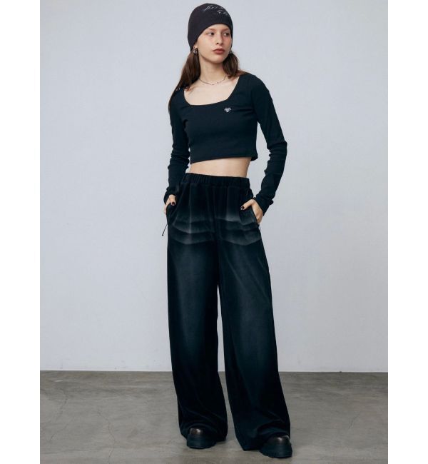 EMODA「クロスクロップフィットトップ」|Tシャツ・カットソー|