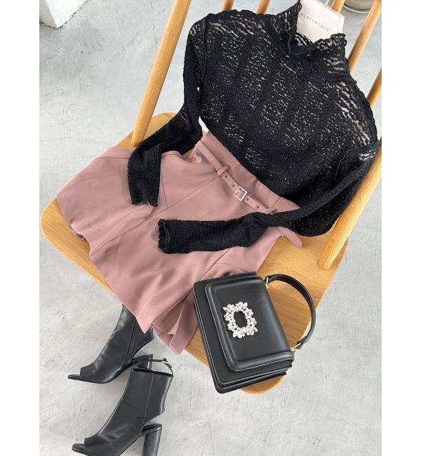 MERCURYDUO「ベルト付スリットミニスカパン」|その他|