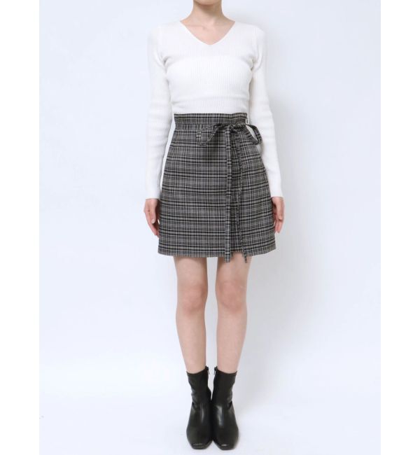 MERCURYDUO「【セットアップ着用可】チェックミニスカパン」|その他|