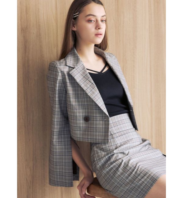 MERCURYDUO「【セットアップ着用可】チェックミニスカパン」|その他|