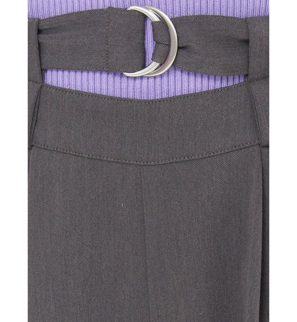 MERCURYDUO「ダブルウエストベルトパンツ」|その他|