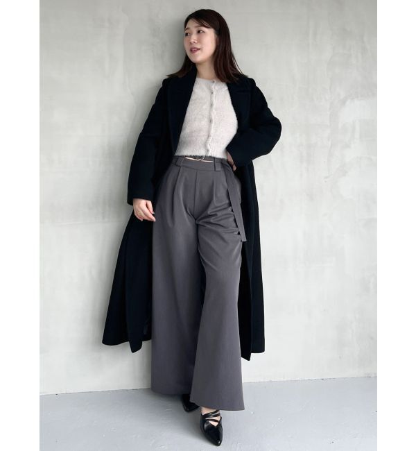 MERCURYDUO「ダブルウエストベルトパンツ」|その他|