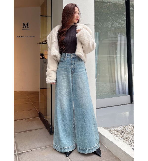 MERCURYDUO「テーラードカラーファーショートコート」|その他|