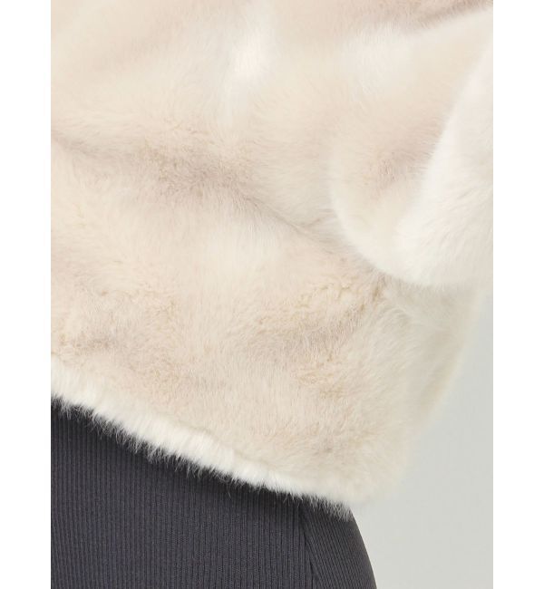 MERCURYDUO「テーラードカラーファーショートコート」|その他|