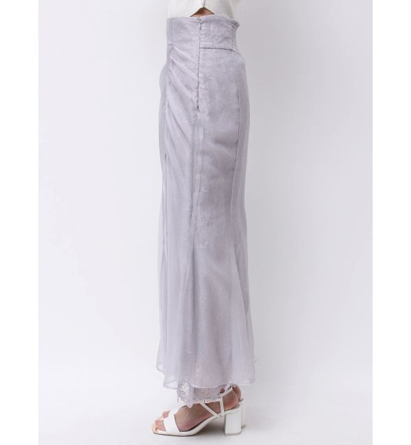 MERCURYDUO「シアーレイヤードマーメイドスカート」|スカート|