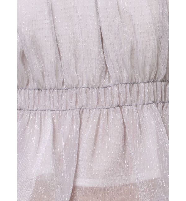 MERCURYDUO「2WAYオフショル五分袖シャーリングブラウス」|シャツ・ブラウス|