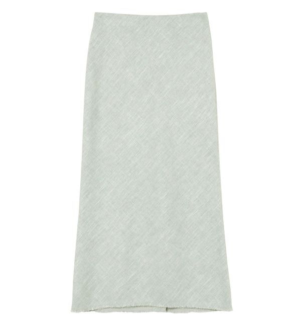 MERCURYDUO「【OUNNOUN】ヘビーリネンナロースカート」|スカート|