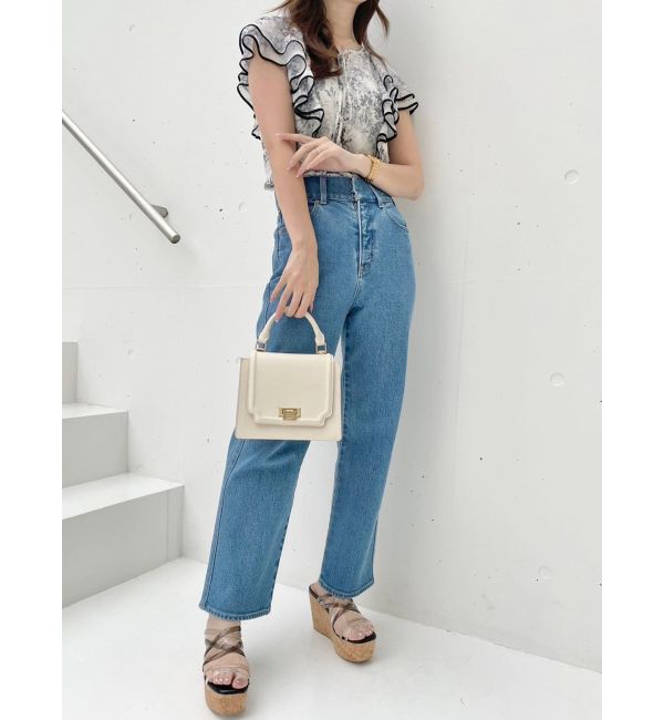 MERCURYDUO「ハイウエストストレートストレッチデニム」|その他|