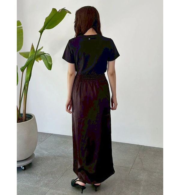 MERCURYDUO「【WEB限定カラーあり】アシメタックナロースカート」|スカート|