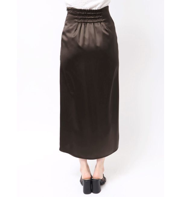 MERCURYDUO「【WEB限定カラーあり】アシメタックナロースカート」|スカート|