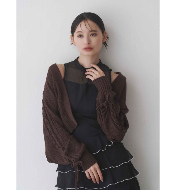 MERCURYDUO「シフォンティアードワンピース」|ワンピース|