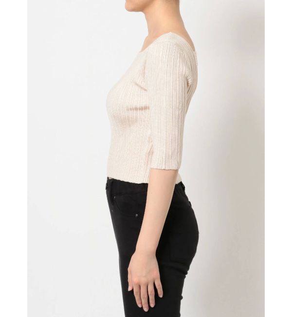 MURUA「ディープバックオープンデザインニット」|ニット・セーター|