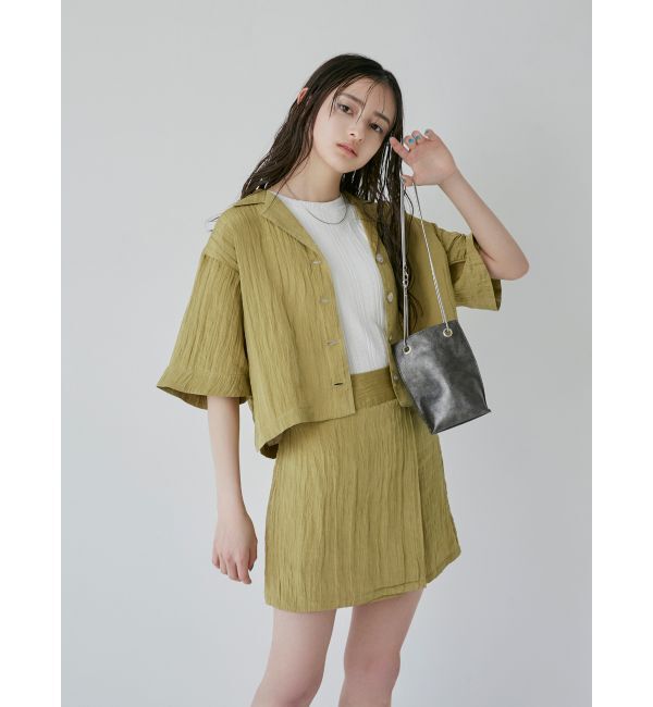 MURUA「ハイウエストラップミニスカート【セットアップ着用可】」|スカート|