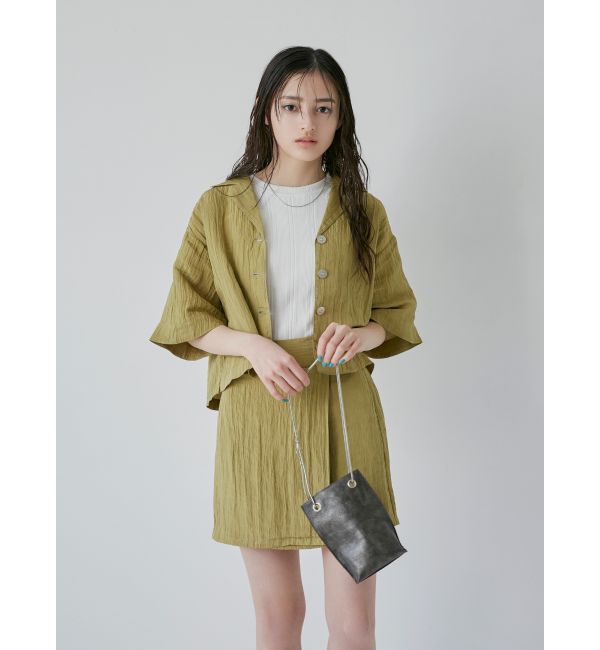 MURUA「ハイウエストラップミニスカート【セットアップ着用可】」|スカート|