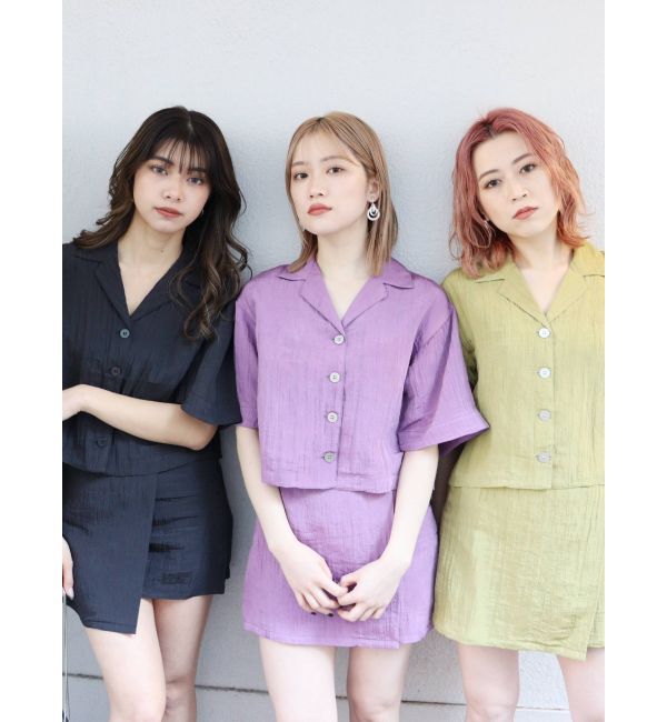 MURUA「ハイウエストラップミニスカート【セットアップ着用可】」|スカート|