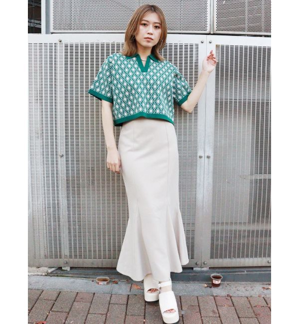 MURUA「ハイウエストマーメイドスカート」|スカート|