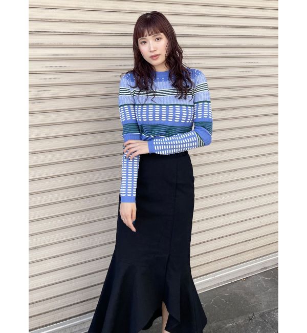 MURUA「アシメヘムデザインスカート」|スカート|