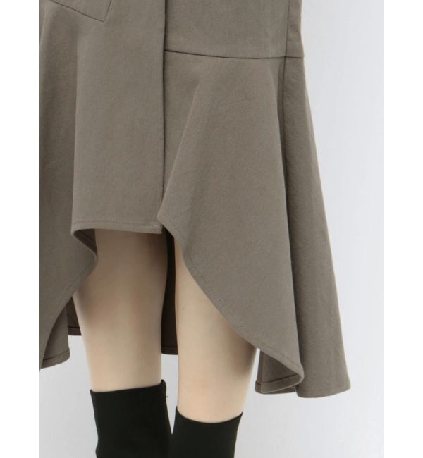 MURUA「アシメヘムデザインスカート」|スカート|