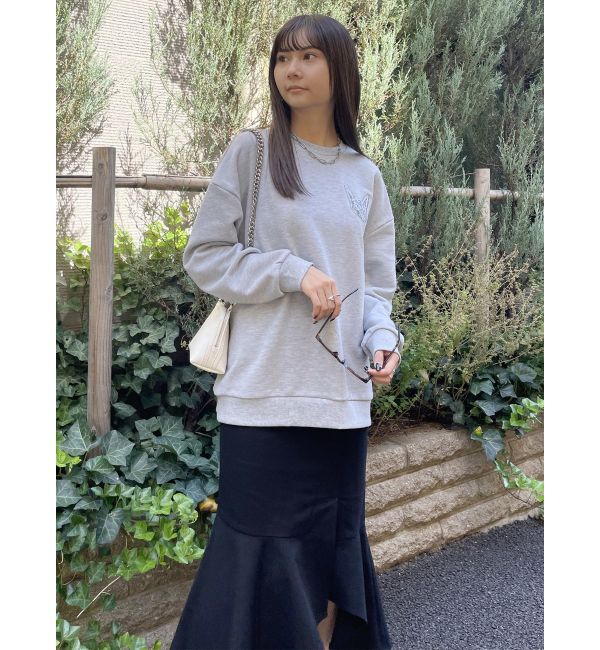 MURUA「アシメヘムデザインスカート」|スカート|