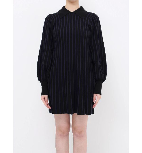 MURUA「ワイドリブフレアミニワンピース」|ワンピース|