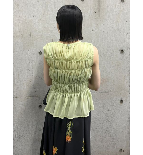 MURUA「ノースリシャーリングブラウス」|シャツ・ブラウス|