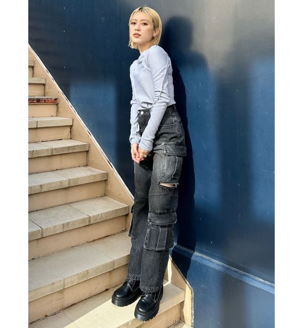 MURUA「メニーポケットデニム」|デニム|