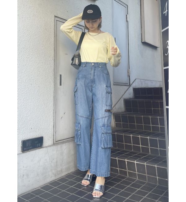 MURUA「メニーポケットデニム」|デニム|