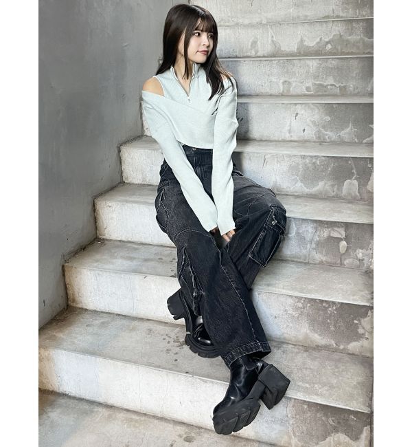 MURUA「メニーポケットデニム」|デニム|