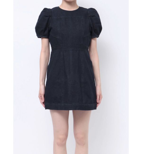 MURUA「パフスリーブステッチミニワンピース」|ワンピース|