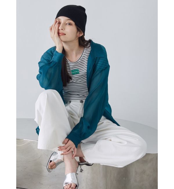 MURUA「リバーシブルニットビーニー」|ニット帽|