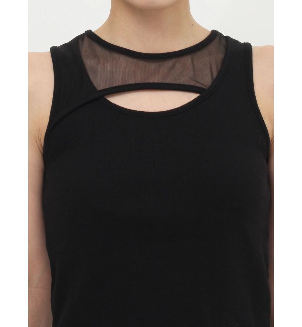 MURUA「ポイントメッシュタンクトップ」|タンクトップ|