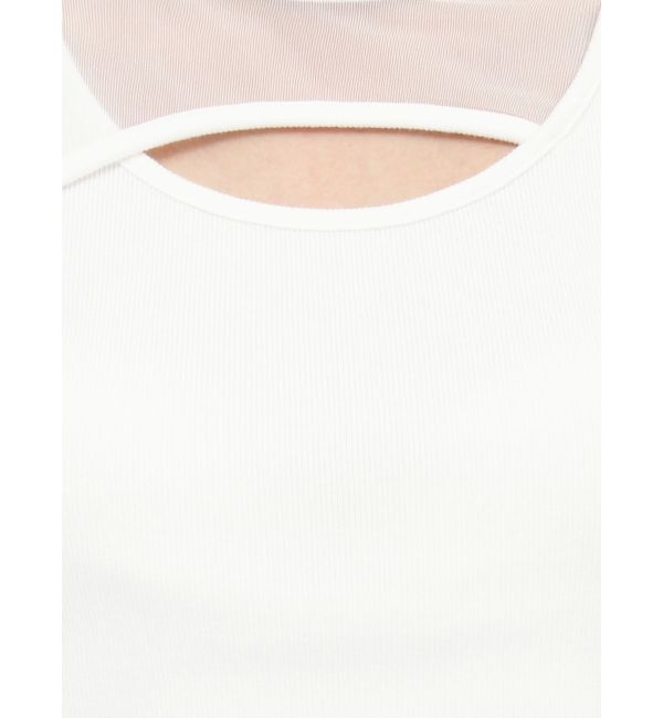 MURUA「ポイントメッシュタンクトップ」|タンクトップ|