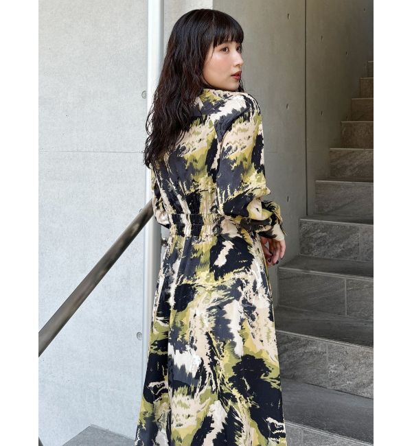 MURUA「マキシパターンワンピース」|ワンピース|
