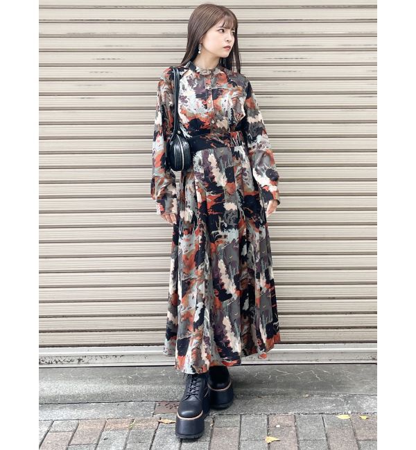 MURUA「マキシパターンワンピース」|ワンピース|