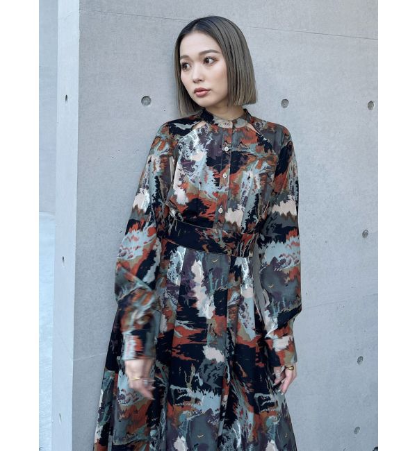 MURUA「マキシパターンワンピース」|ワンピース|