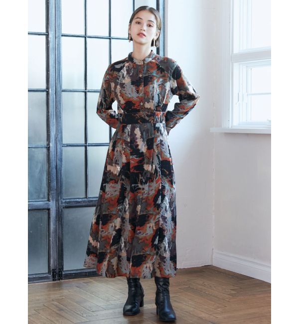 MURUA「マキシパターンワンピース」|ワンピース|