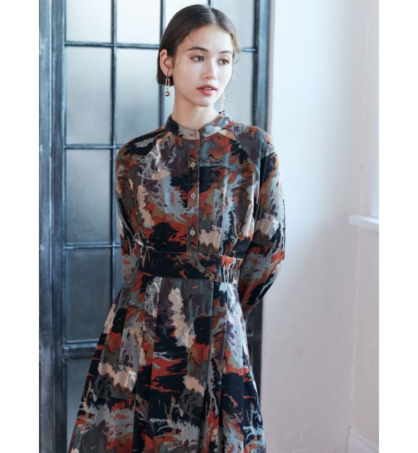 MURUA「マキシパターンワンピース」|ワンピース|