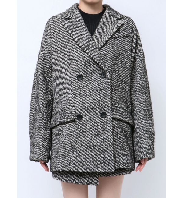 MURUA「ツイードオーバーテーラードジャケット」|テーラードジャケット|