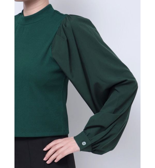 MURUA「テレコドッキングトップス」|Tシャツ・カットソー|