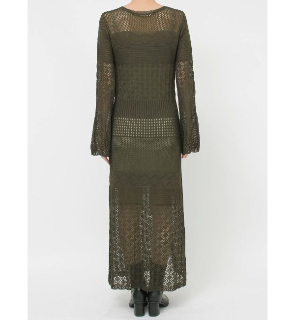 MURUA「【追加生産分】クロシェニットワンピース」|ワンピース|