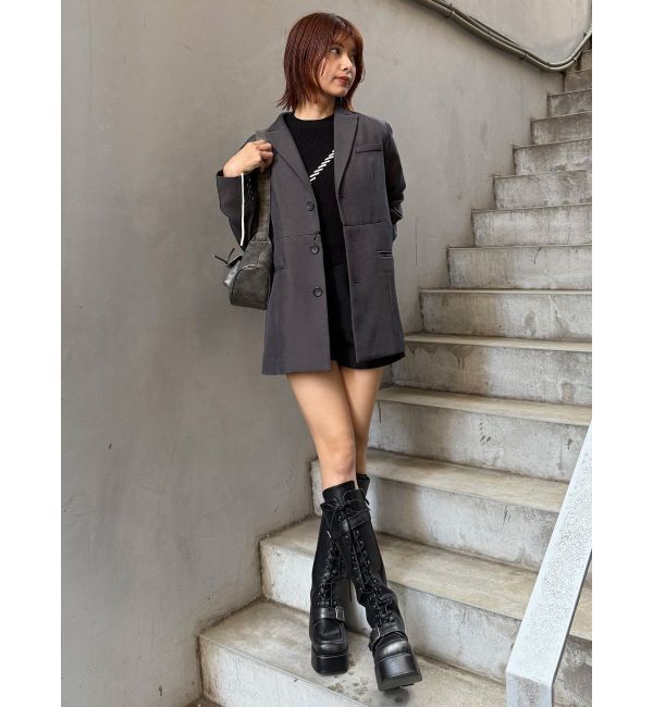 MURUA「ステッチリブニット」|ニット・セーター|