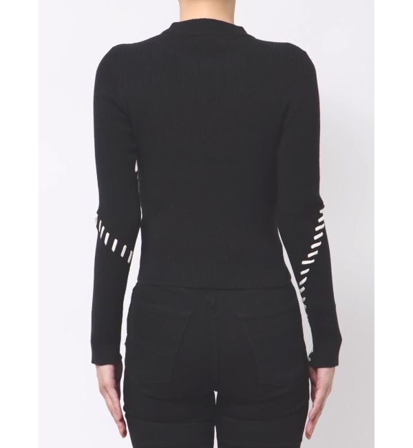 MURUA「ステッチリブニット」|ニット・セーター|