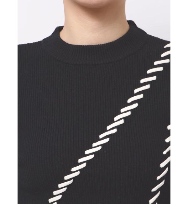 MURUA「ステッチリブニット」|ニット・セーター|