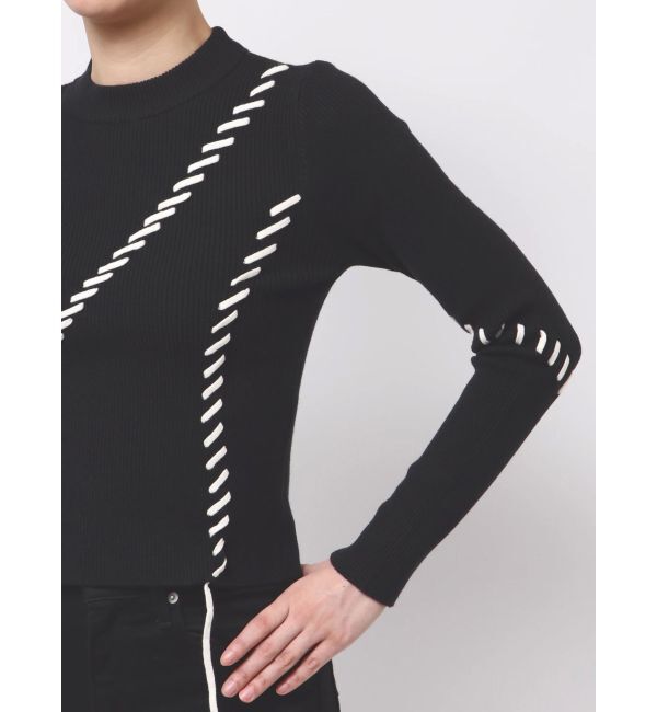 MURUA「ステッチリブニット」|ニット・セーター|