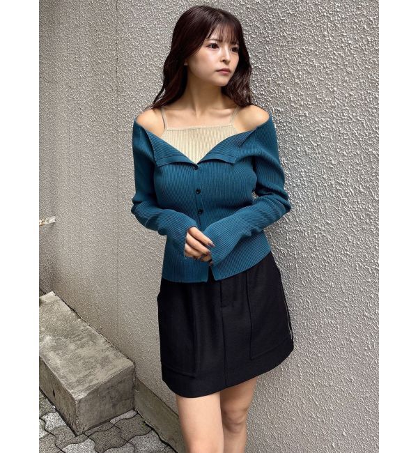 MURUA「サイドジップカーゴスカート」|スカート|