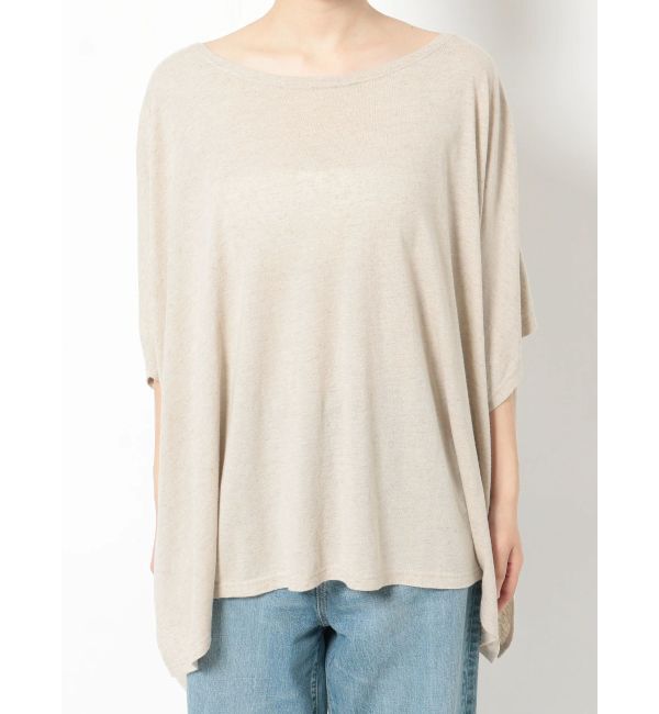 Ungrid「リネン混ルーズトップス」|Tシャツ・カットソー|