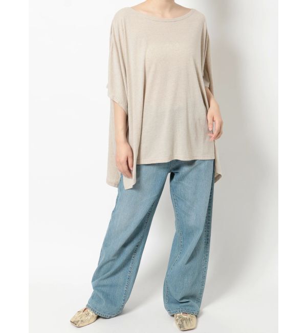 Ungrid「リネン混ルーズトップス」|Tシャツ・カットソー|