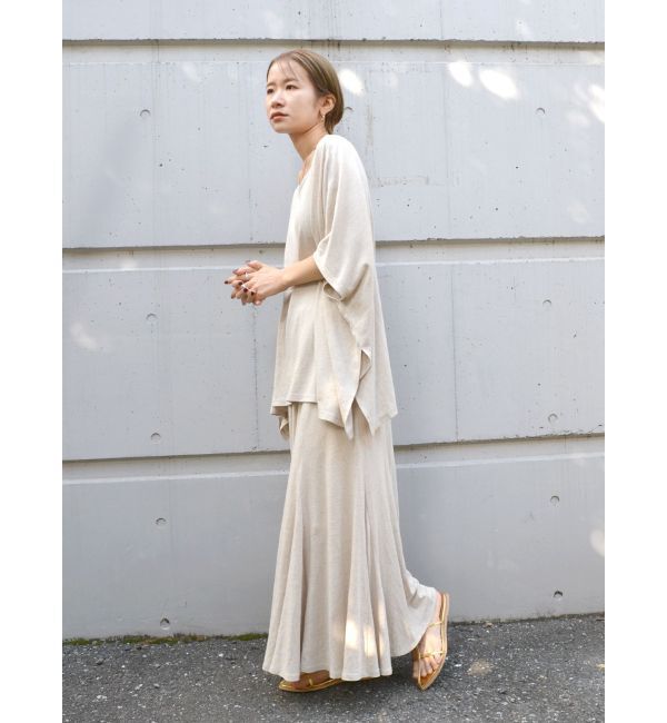 Ungrid「リネン混ルーズトップス」|Tシャツ・カットソー|