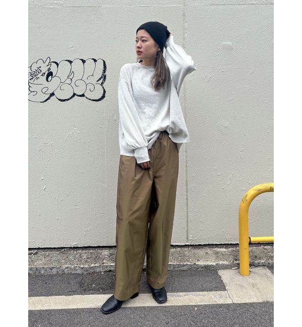 Ungrid「【WEB限定】ナイロン混ボリュームラフパンツ」|その他|