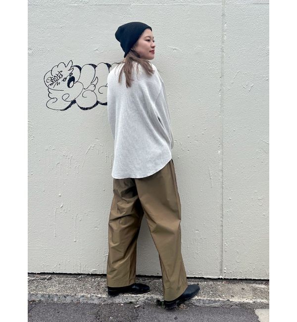 Ungrid「【WEB限定】ナイロン混ボリュームラフパンツ」|その他|